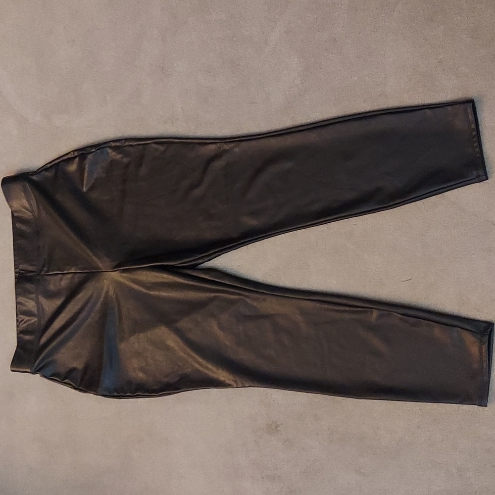 Express Faux Leather Leggings XL - Picture 2 of 11